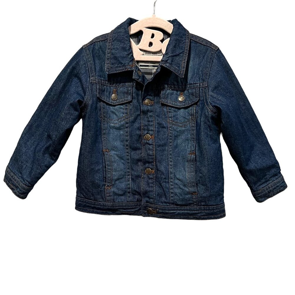 Mayoral Kids Lined Denim Jacket, 24 mos
